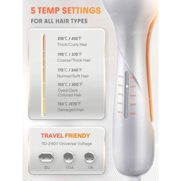 اتو مو شیگلم هیر مدل Beach Babe