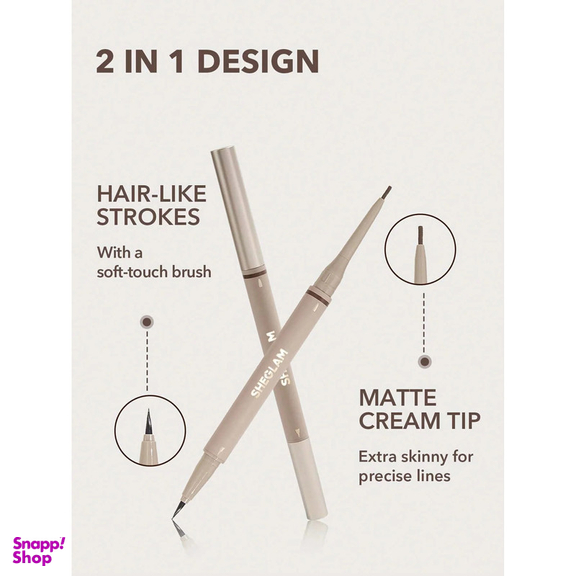 مداد ابرو شیگلم مدل BrowsOnDemand Auburn