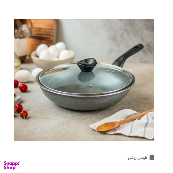 تابه تکنو مدل wok سایز 24