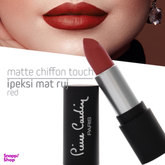 رژ لب جامد پیر کاردین کد Red 11202 رنگ قرمز