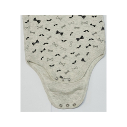 بادی آستین کوتاه نوزادی مدل 6232 مجموع 2عددی رنگ ابی