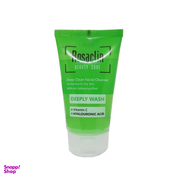 ژل شست و شوی رزاکلین مناسب پوست نرمال تا چرب حجم 150 میلی لیتر