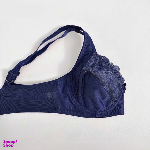 سوتین زنانه نوشه پوش کد 20407 رنگ سرمه ای