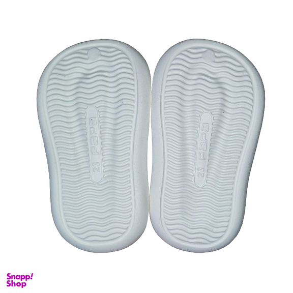 صندل بچگانه پاپا مدل هانی رنگ سفید