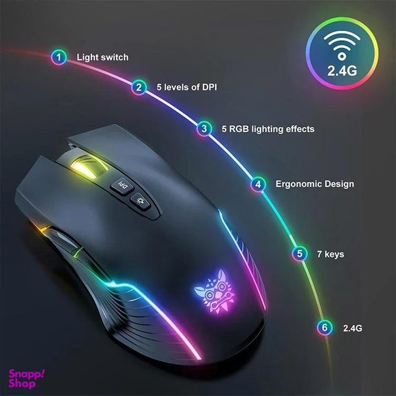 ماوس بی سیم مخصوص بازی اونیکوما مدل CW905