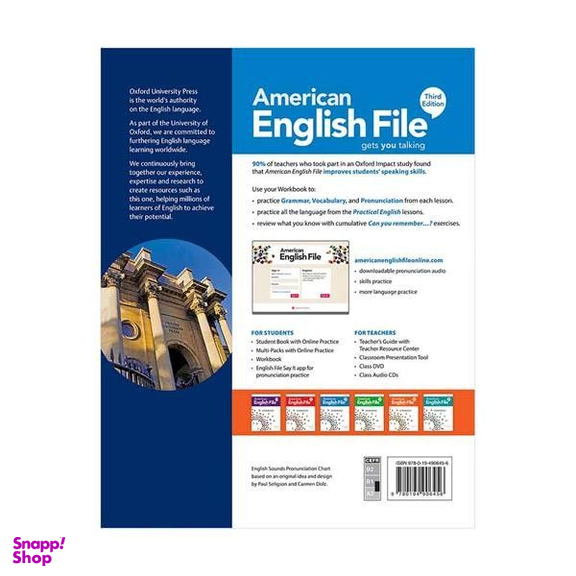 کتاب American English File 3rd 2 اثر جمعی از نویسندگان انتشارات سپاهان