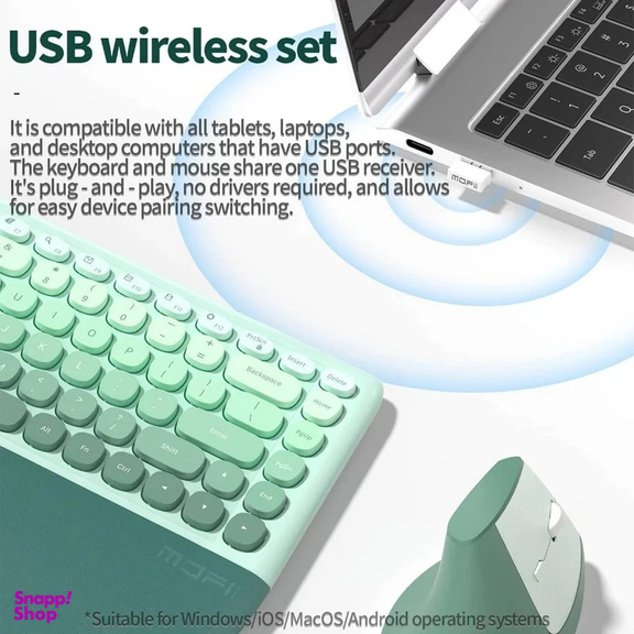 ماوس و کیبورد مافی مدل BOMI