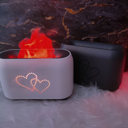 دستگاه بخور و رطوبت ساز سرد مدل قلب طرح آتش