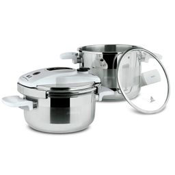 زودپز دوقلو آمبوس مدل درب چرخشی