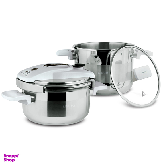 زودپز دوقلو آمبوس مدل درب چرخشی