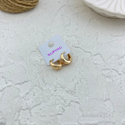 گوشواره زنانه ژوپینگ مدل قلبی کد E5989