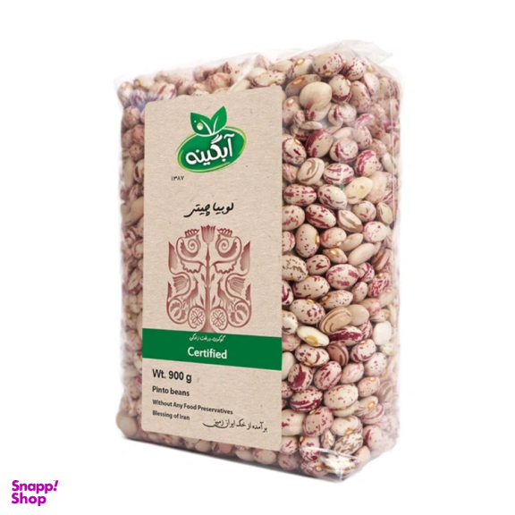 لوبیا چیتی آبگینه وزن 900 گرم