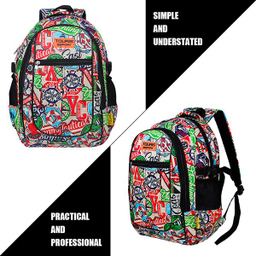 کوله پشتی توریث مدل KW-8000 به همراه جامدادی