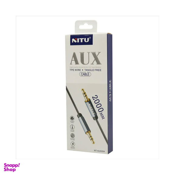 کابل Aux نیتو (Nitu) مدل NT-AUX004 طول 2 متر