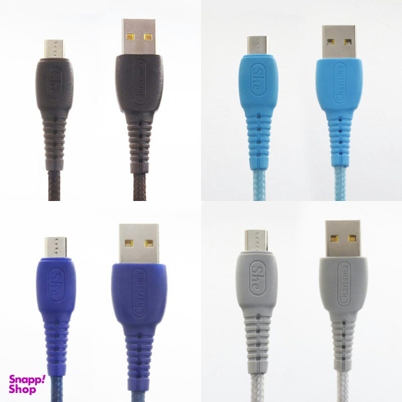 کابل تبدیل  USB به USB-C شی کاریزما مدل سهیل طول 1.2 متر