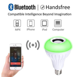 لامپ هوشمند و اسپیکر بلوتوث دیوایس کد Music Bulb