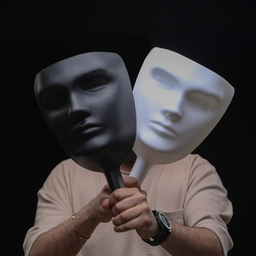 ماسک ایفای نقش مدل مافیا بسته 10 عددی به همراه نشان تایید