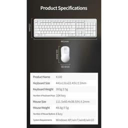 کیبورد و ماوس مافی مدل X100