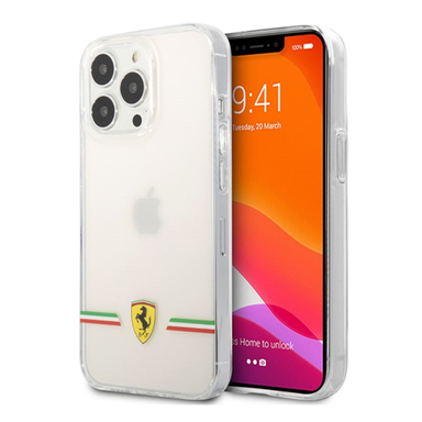 قاب موبایل سی جی مدل Ferrari Hard Case طرح فراری مناسب iPhone 13 Pro
