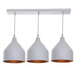 لوستر سه شعله طرح خطی مدل Line