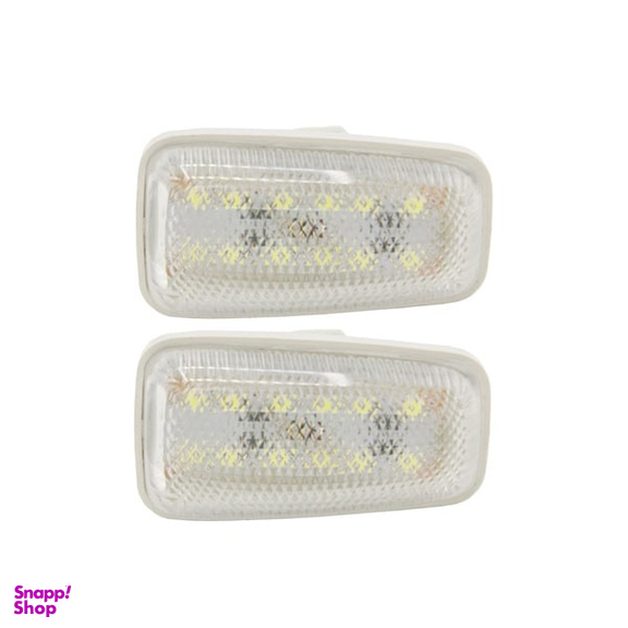 چراغ راهنما گلگیر خودرو وارون مدل P-650-WH-SMD مناسب پراید بسته 2 عددی
