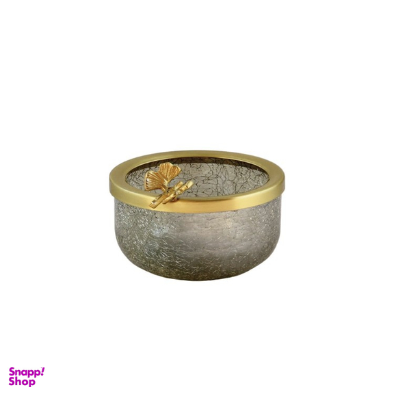 ست پیاله و پيش دستی برنجی سالینو کد B-20102011 بسته 12 عددی