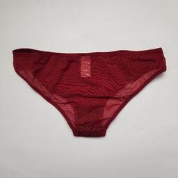 ست شورت و سوتین زنانه برتا مدل اسفنجی کد 6020KC رنگ زرشکی