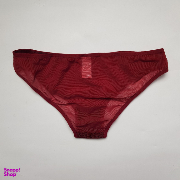 ست شورت و سوتین زنانه برتا مدل اسفنجی کد 6020KC رنگ زرشکی