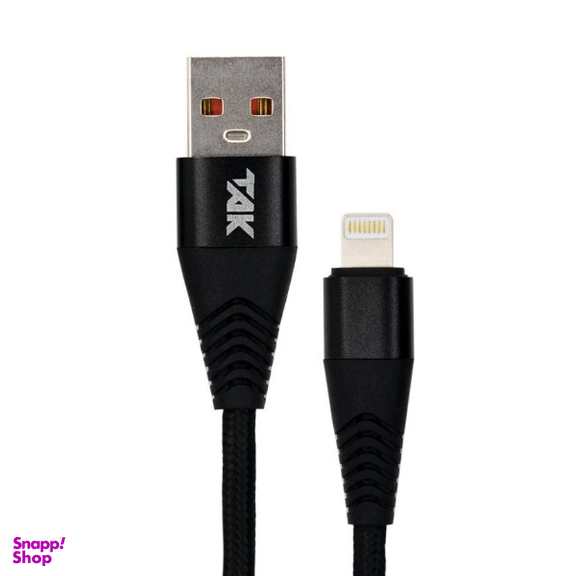 کابل دیتا USB به Lightning تک مدل CK-240 iPhone طول 1 متر