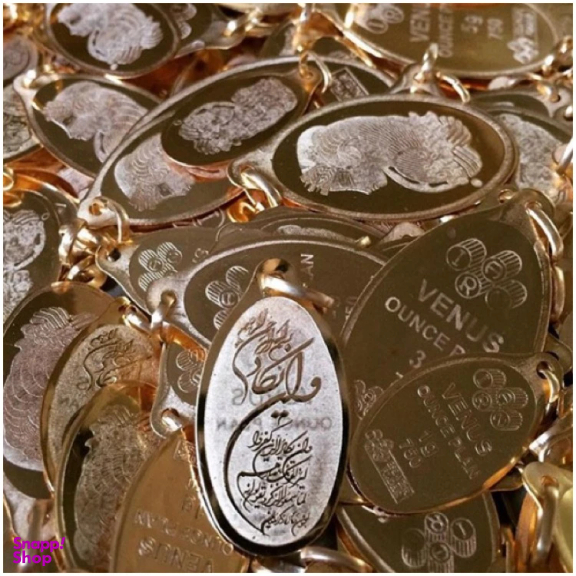 شمش طلا 18 عیار ونوس کد 2500