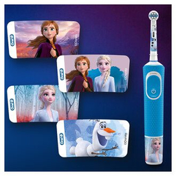مسواک برقی کودک اورال-بی مدل Frozen به همراه قاب مسافرتی