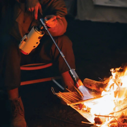 مشعل گازی فندکی کپسولی گرین لاین مدل Flame Torch Camping Gas Lighter