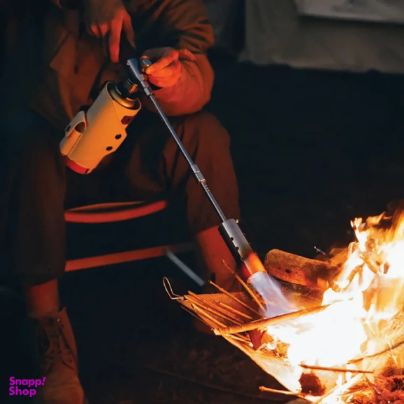 مشعل گازی فندکی کپسولی گرین لاین مدل Flame Torch Camping Gas Lighter