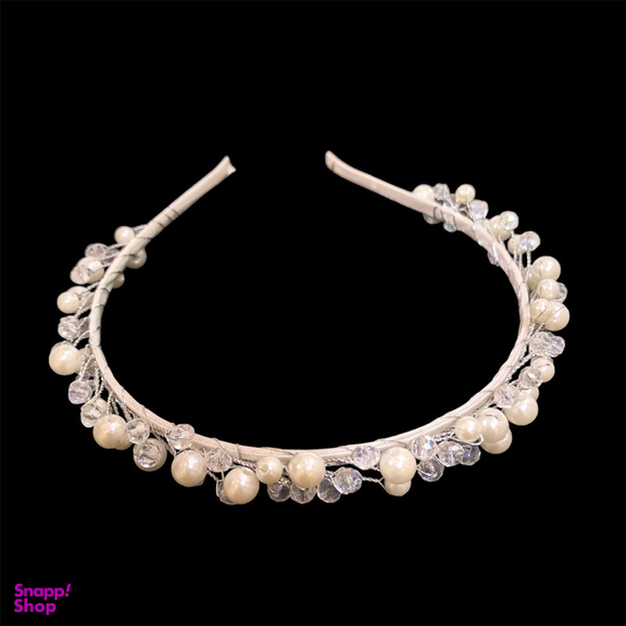 تل مو زنانه مدل کریستالی مرواریدی VENUS-KMB