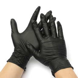 دستکش یکبار مصرف اپی پرفکت مدل NTR سایز S رنگ مشکی