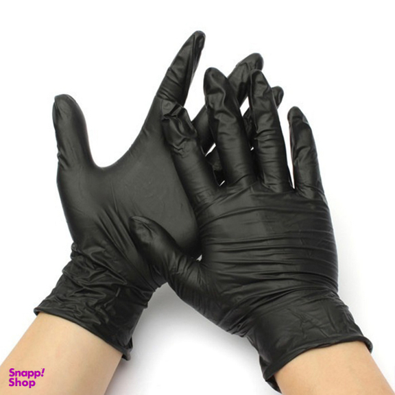 دستکش یکبار مصرف اپی پرفکت مدل NTR سایز S رنگ مشکی