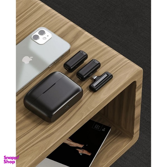 میکروفن یقه ای بی سیم مدل J13 Dual Lightning