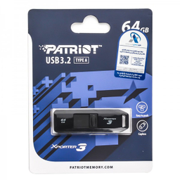 فلش مموری USB 3.2 پتریوت مدل Xporter 3 ظرفیت 64 گیگابایت