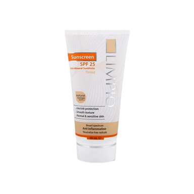 کرم ضد آفتاب لیمپیو مدل Tined Natural Beige حجم 50 میلی لیتر