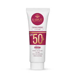 کرم ضد آفتاب بی رنگ ایلابرت مدل SPF50 plus حجم 40 میلی لیتر