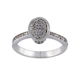 انگشتر طلا 18 عیار زنانه جواهری سون کد 0028