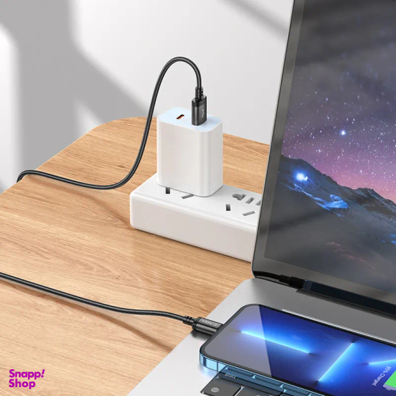 کابل شارژ USB به Lightning نکسا مدل L20 طول 1 متر