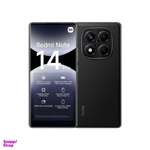 گوشی موبایل شیائومی مدل Redmi Note 14 Pro 4G دو سیم کارت ظرفیت 256 گیگابایت رم 8 گیگابایت