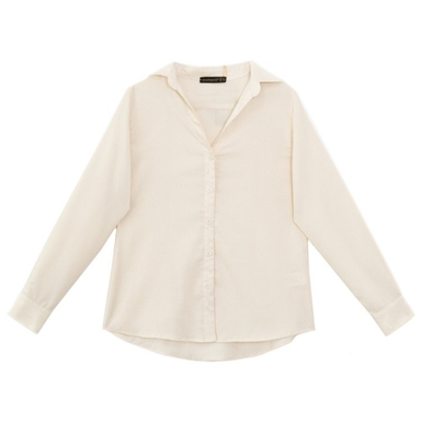 شومیز زنانه برنس مدل پریناز رنگ کرم