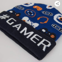 کلاه بافتنی پسرانه دفکتو مدل gamers