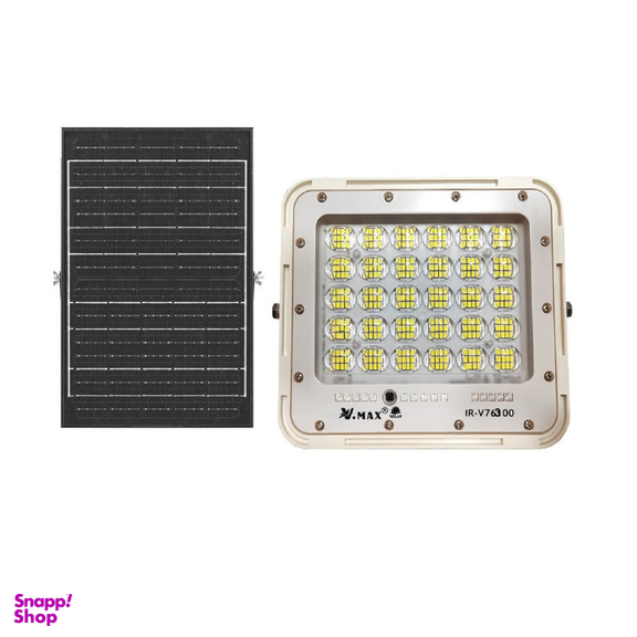 پروژکتور خورشیدی وی مکس مدل IR-V76300 ظرفیت 300 وات ساعت