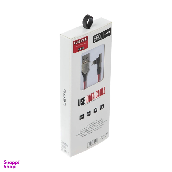 کابل تبدیل USB به Lightning لیتو مدل LD-16 طول 1 متر