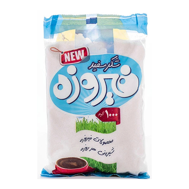 شکر سفید فیروزه وزن 1 کیلوگرم