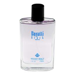 ادو پرفیوم مردانه وودی سنس مدل Bugatti Black  حجم 100 میلی‌لیتر