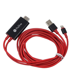 کابل تبدیل Lightning/USB به HDMI پرووان مدل PCH75 طول 1.8 متر